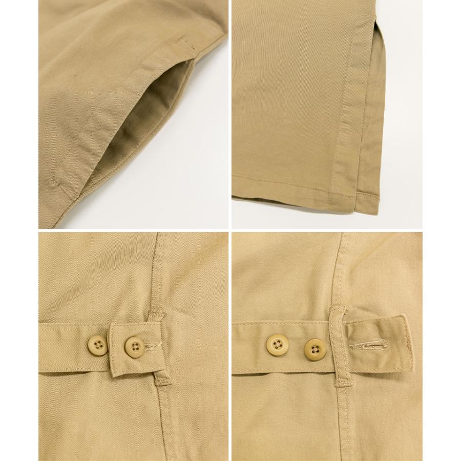 キーネックベストワンピース レディース 大きいサイズ M L LL 3L 4L5L 黒 ベージュ カーキ | atONE | 19