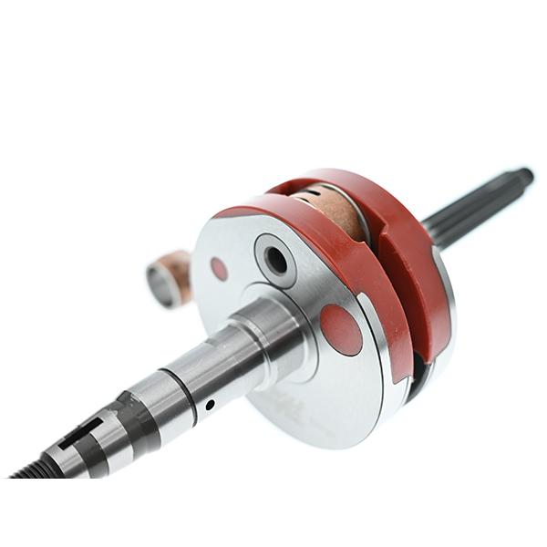 グランドアクシスなど　52ミリフルサークルロングクランク アクシス（ヤマハ発動機） 赤ロングクランクシャフト 52mm グランド