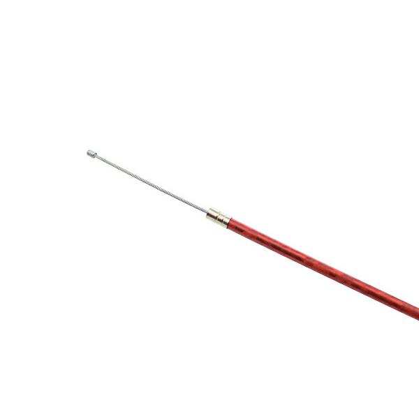 ディオ スーパーDIO AF27 AF28 スロットルワイヤー レッド