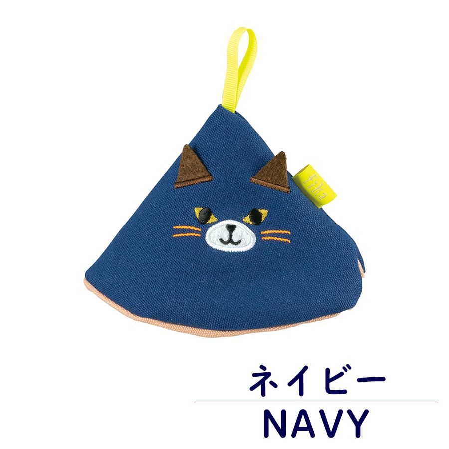 猫の三角鍋つかみ 動物 fika 全2種 ミトン グッズ 土鍋の蓋にすっぽり