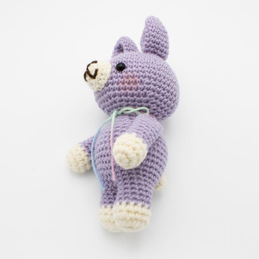 あみぐるみ うさぎ 大 毛糸 ぬいぐるみ 手作り 癒しグッズ 女性