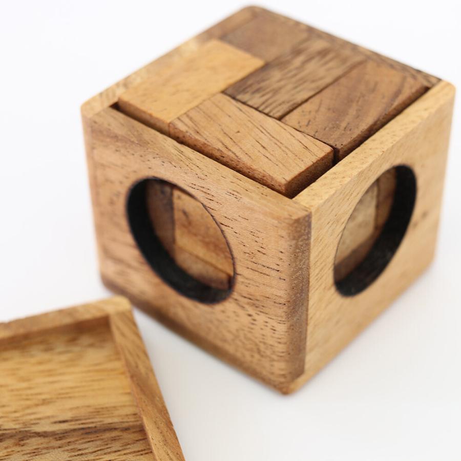 予約販売 立体パズル 木製 ウッドパズル キューブ ソーマキューブ 箱詰めパズル 木工 木のおもちゃ 脳トレ 玩具 頭の体操 おしゃれ ギフト Aynaelda Com