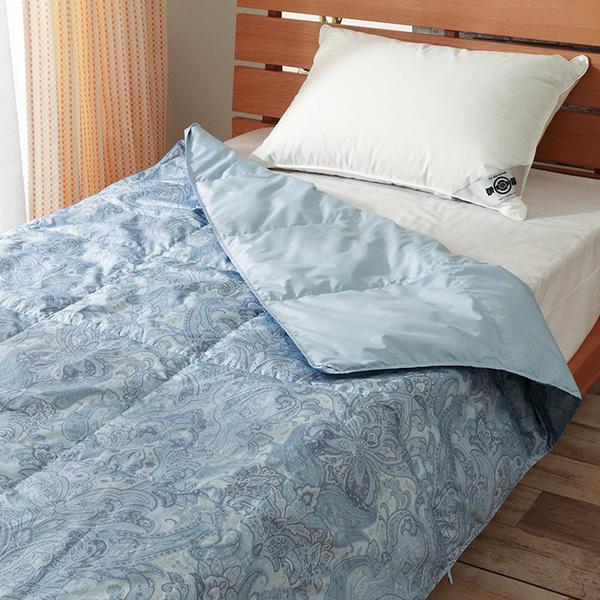 肌掛け布団 夏用 掛け布団 洗える ダウンケット 羽毛 シングル 150cm