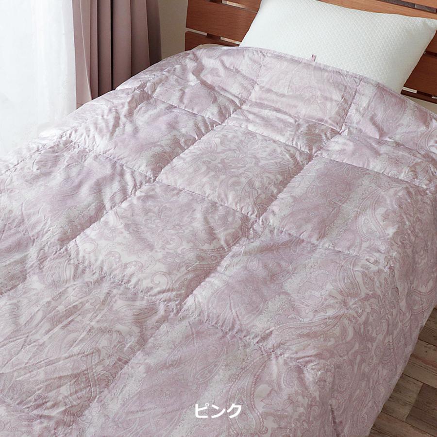 伊藤清商店 羽毛肌掛け布団 ダウン85％ ダウンケット シングル 洗える