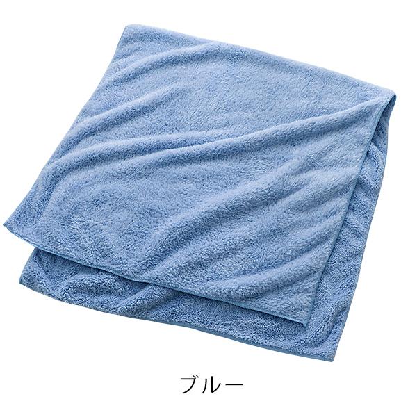 バスタオル マイクロファイバー 約60×120cm 高吸水 毛足長め なめらか