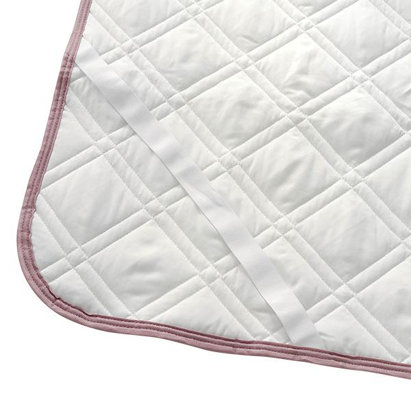 しじら織 敷きパッド 夏用 グラデーション しじら織り しじら