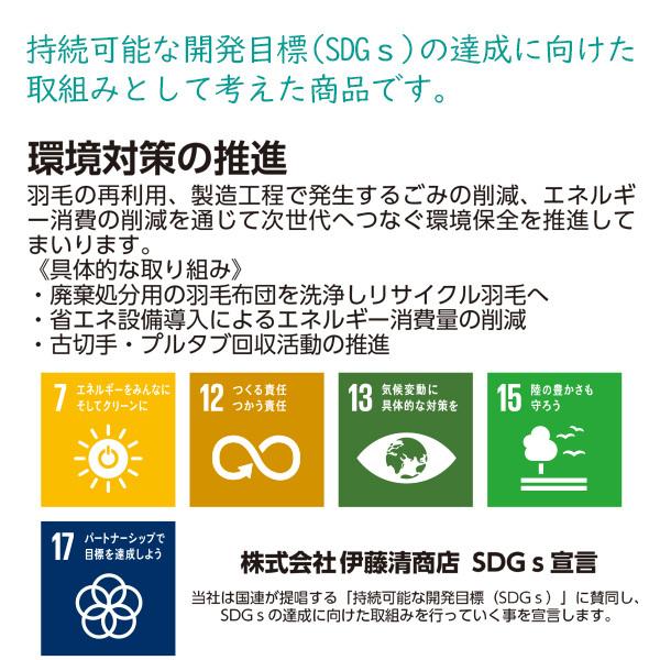 伊藤清商店 羽毛布団 下取り 買い替え シングル ロング ポーランド産