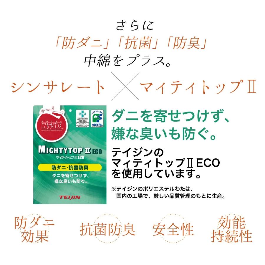 洗える あったか 掛け布団 3M シンサレート 高機能中綿素材 ウルトラ