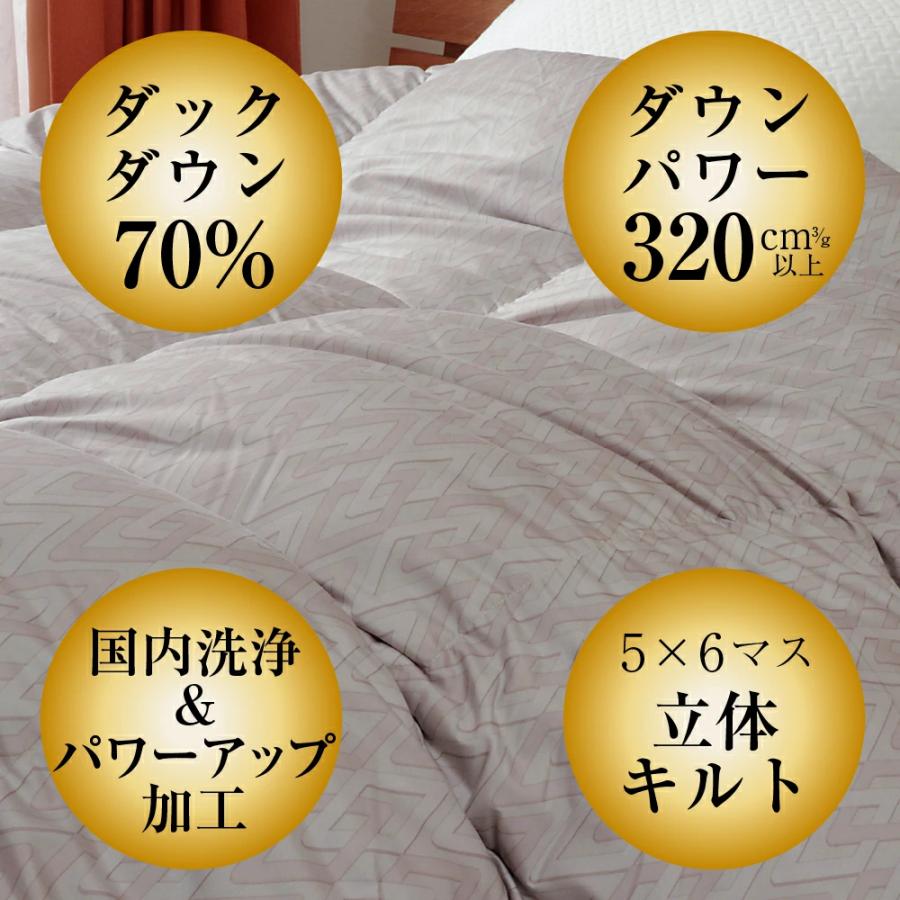 伊藤清商店 羽毛布団 シングル リサイクル ダウン 70% 国内洗浄 30マス