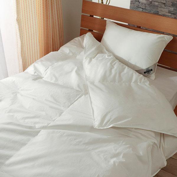 羽毛布団 掛け布団 ダウンケット 肌掛け布団 シングル ロング ホワイト