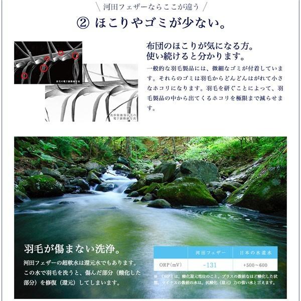 ベビー布団 掛け布団 羽毛布団 70×85cm ホワイトダックダウン85% カバー付 (ガーゼ 綿100%) 赤ちゃん寝具 ポイント利用_6