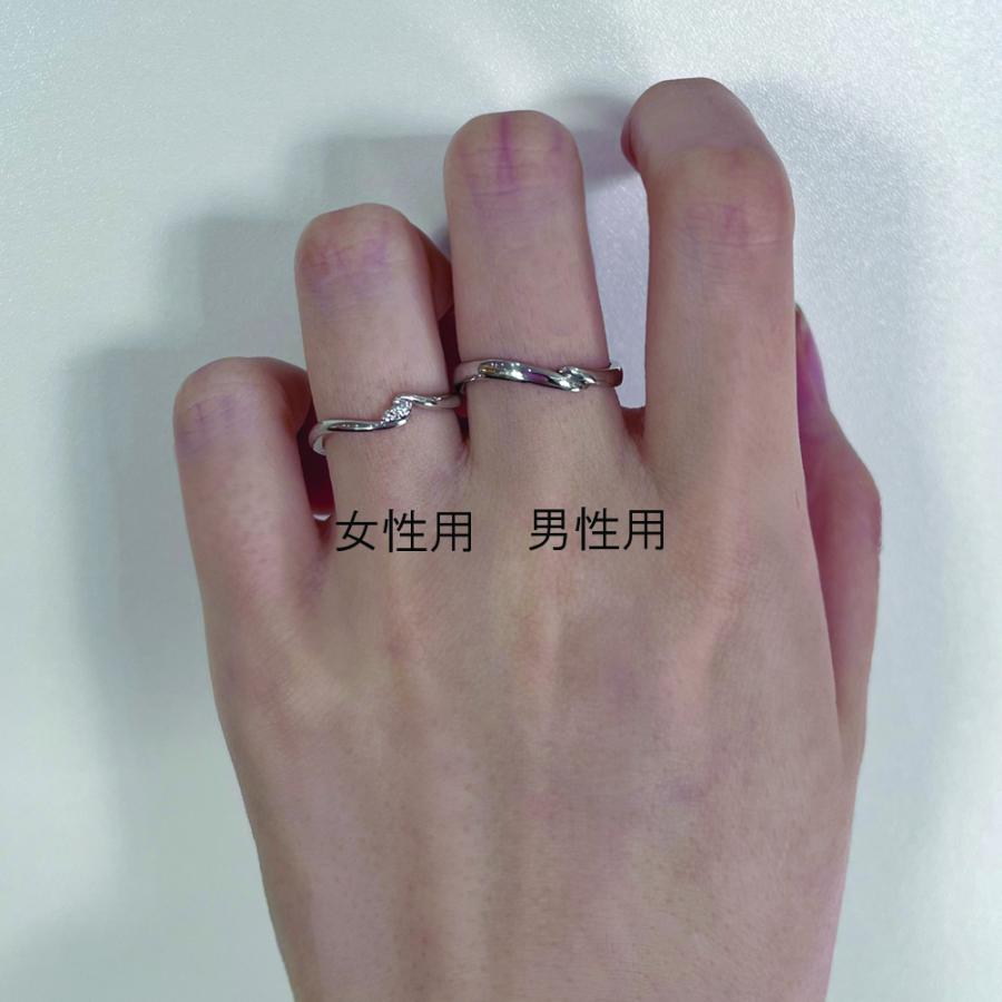「Proposal bouquet・プロポーザルブーケ」 マリッジリング 結婚指輪 ペアリング プラチナ 男女兼用の画像