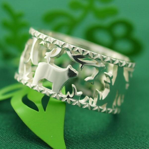 ペンダント ネックレス リング 早川鉄兵 母の日ギフト 指輪 シルバー 動物 切り絵 作家 米原 Pnr 191 アトリエ春 ヤフーショップ 通販 Yahoo ショッピング