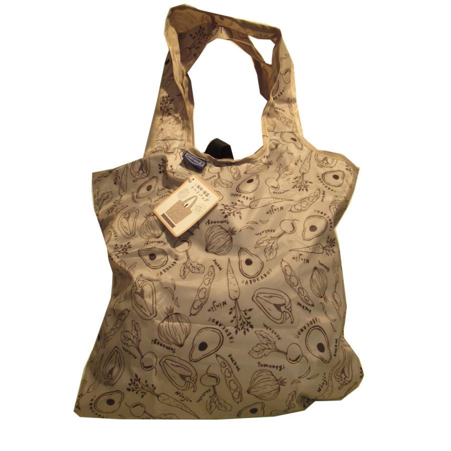 エコバック レディースバッグ 保冷折り畳みトートバッグ 大容量ファスナー付き肩掛け サービス品 ベージュ ベジタブル 05 アトリエカワ 野田阪神本通商店街 通販 Yahoo ショッピング