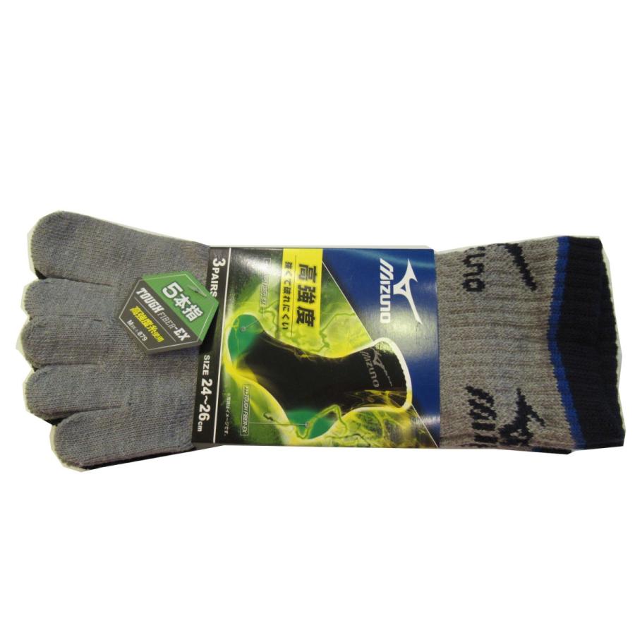 ミズノスポーツ Mizuno メンズ靴下 3足組スポーツ 消臭機能 5本指ソックス サービス品 ライン入り3色 3足セット 24 4499r アトリエカワ 通販 Yahoo ショッピング