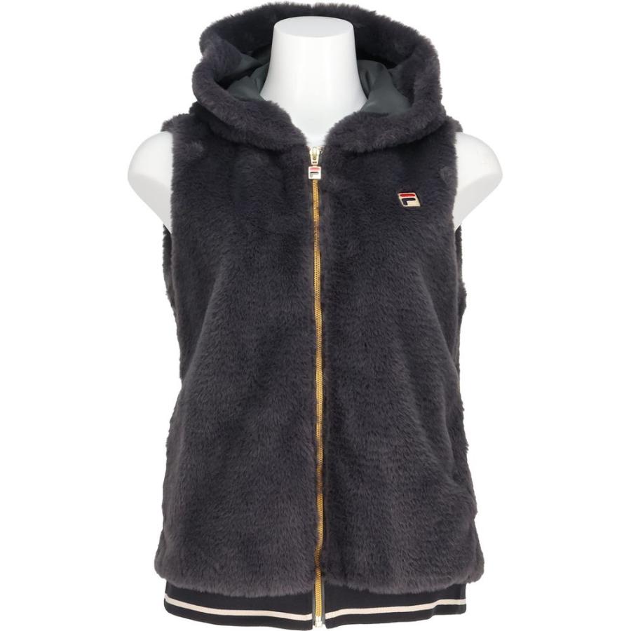【新品未使用】 FILA テニス レディース ファーベスト グレー Mサイズ FILA（フィラ） フィラ｜レディース｜ベスト グレー｜EL0254 04Z : ATP