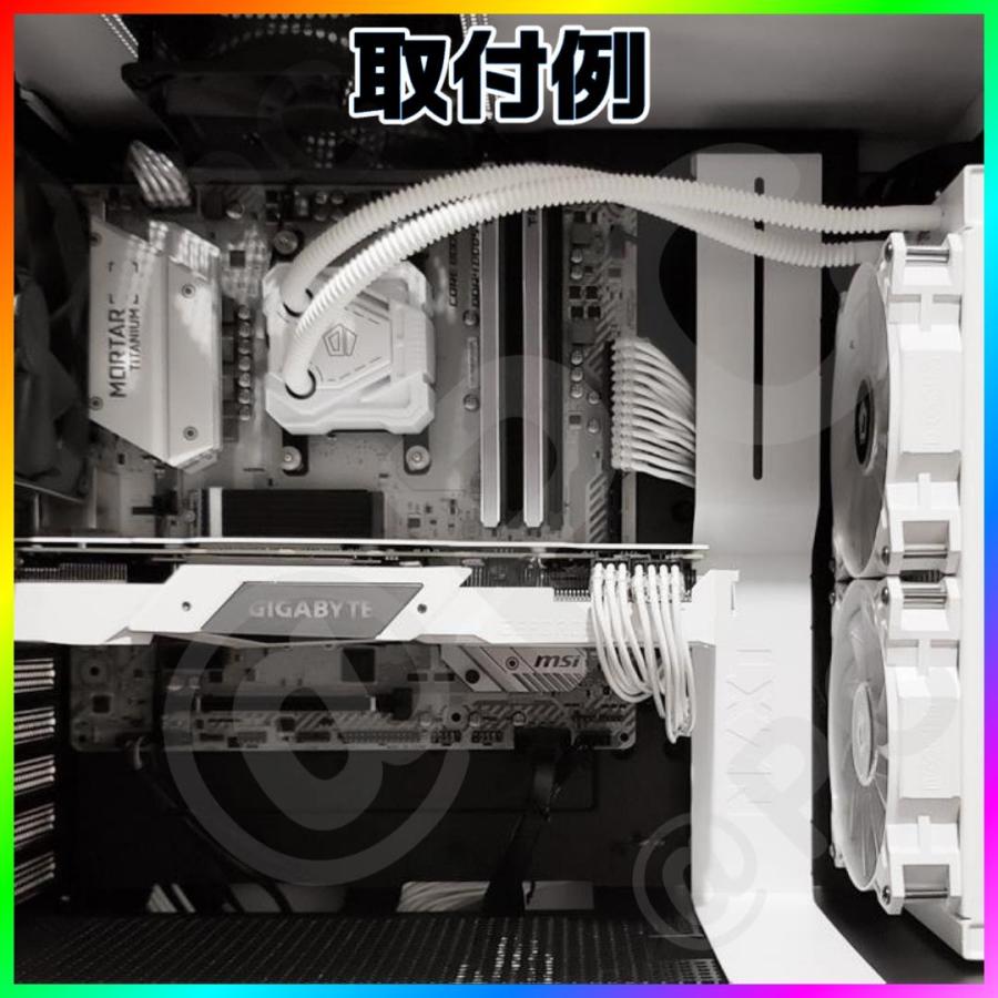 【白】パソコン用 24PIN電源延長ケーブル 20CM　CPU 8PIN（4+4）GPU 8PIN（6+2）×2 コーム付 |  | 07