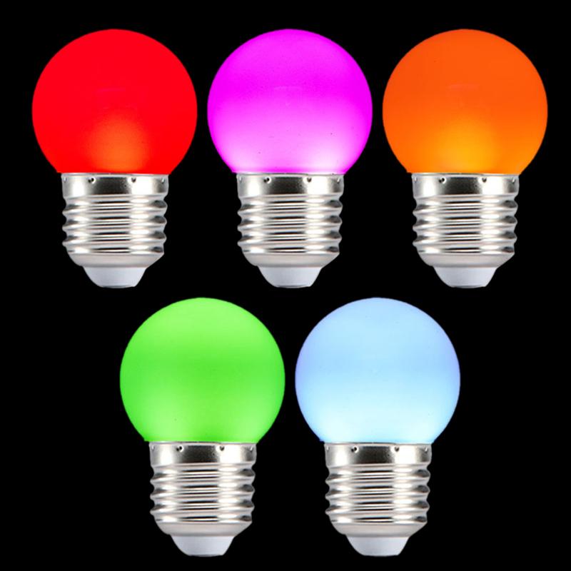 3個セット】カラーLED電球 E26 LEDミニボール球 小型電球 G40形 3個セット】カラーLED電球 E26 LEDミニボール球 小型電球 G40形