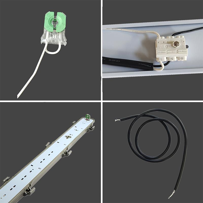 LED蛍光灯 led 蛍光灯 LED器具ランプセット 屋外用 防雨防湿密閉形40型