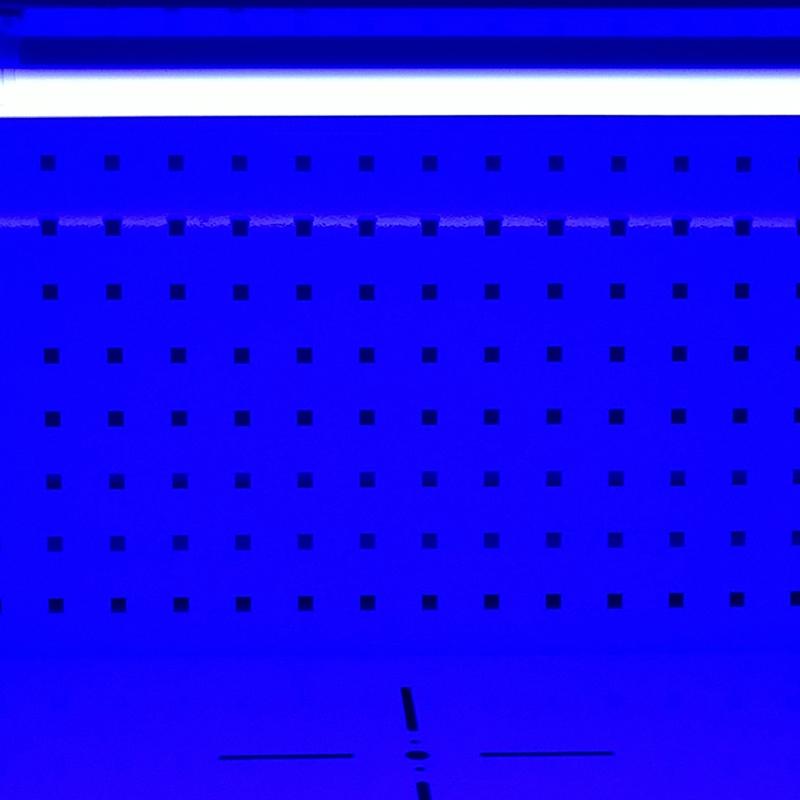 カラーLED蛍光灯 20W形 グロー方式 両側・片側入電可能 口金回転