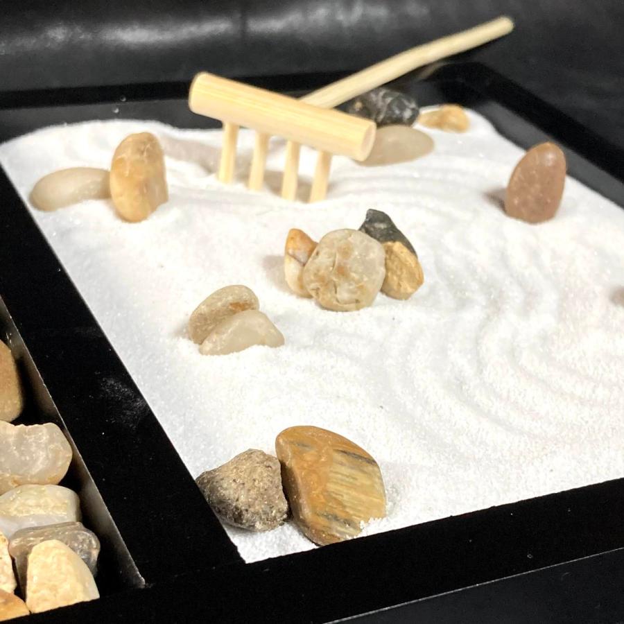 【心の癒やし】禅-zen-枯山水セット 箱庭療法 瞑想 マインドフルネス |  | 06