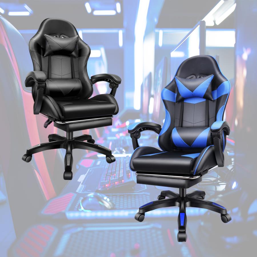 ゲーム用チェア リクライニング パソコンチェア ハイバック  ランバーサポート ひじ掛け付き ウィステリア フリーダムチェア の商品画像