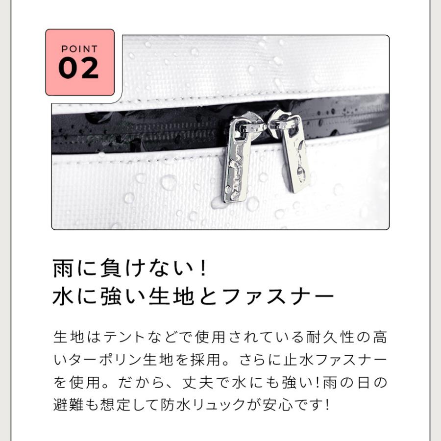 ものすごい 防災セット 3人用 ターポリン・キャリー採用 【M・L】キャリータイプ 非常用持ち出し袋 5年保存 非常食 レビュープレゼント_10