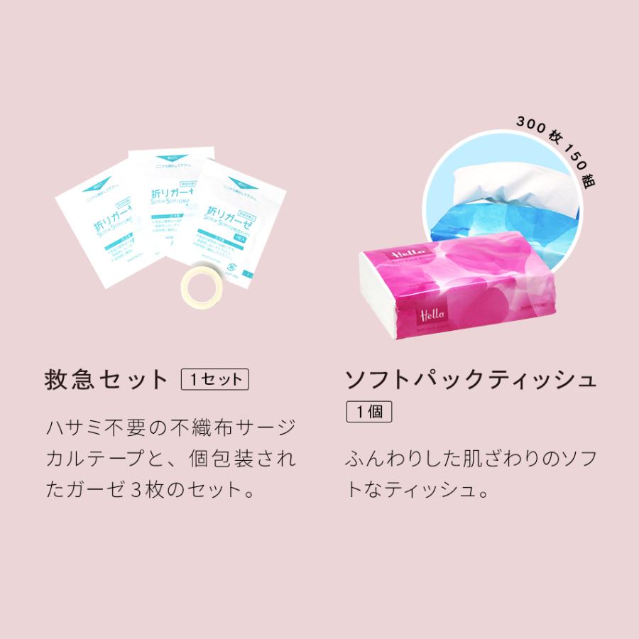 LA・PITA 避難便利セット(LA・PITA防災ポーチ | 赤 / レッド LA・PITA 避難便利セット(LA・PITA防災ポーチ | 赤 / レッド