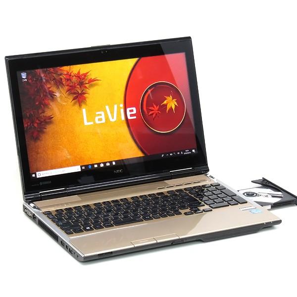 パソコン ノートパソコン 本体 NEC LaVie LL750/J Core i7 3630QM 2.4GHz 8GB SSD 256GB Windows10 Libre Office搭載 15インチ DVDマルチ