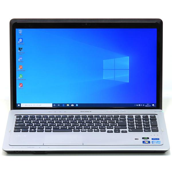 SONY VAIO VPCF247FJ ノートパソコン 本体 VAIO 中古パソコン ノートパソコン SONY VAIO VPCF247FJ 16インチ フル