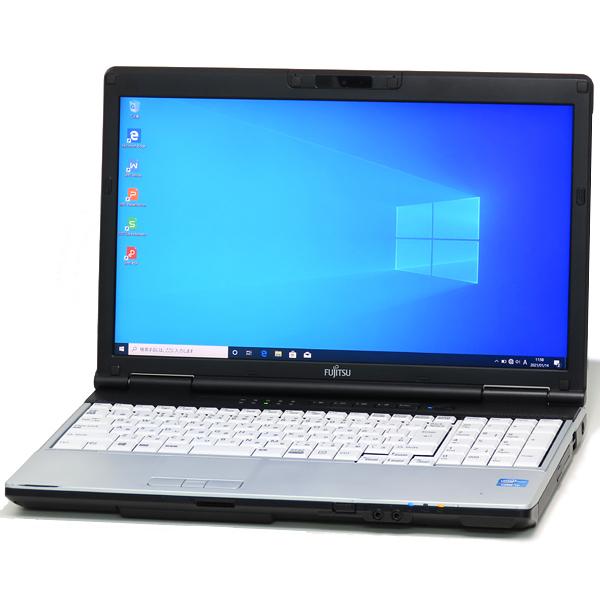 中古パソコン ノートパソコン 富士通 LIFEBOOK E742/F i7 16GB 新品SSD 512GB Windows10 15インチ フルHD WPS Office｜atriopc