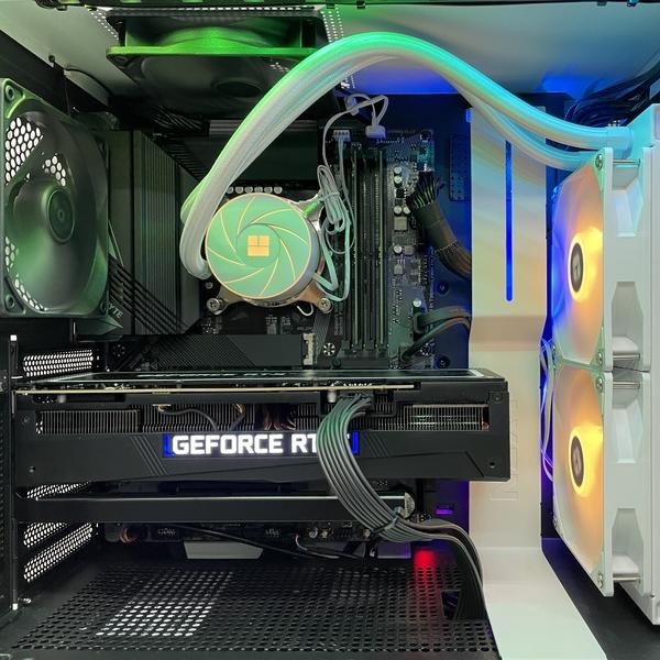 ゲーミングPC Core i5 14600KF RTX4080 水冷 DDR5 32GB 新品SSD NVMe Gen4 1TB デスクトップ パソコン | インテル | 02