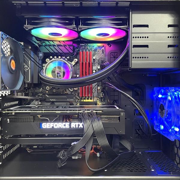 ゲーミング中古PC i7 13700KF RTX3080 ゲーミングPC 中古 水冷 デスクトップパソコン 自作 第13世代 Core i7