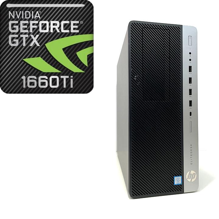 EliteDesk ゲーミングPC HP EliteGesk 800 G4 GeForce GTX1660Ti