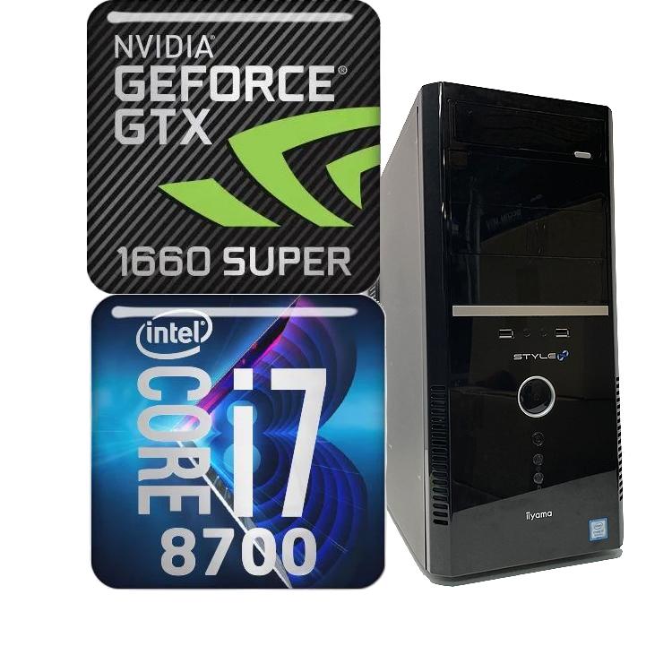 ゲーミングPC 第8世代 Core i7 8700 GTX 1660 SUPER SSD 500GB メモリ 32GB Windows11 iiyama STYLE-R037-i7K-RN デスクトップ : 1650 : 中古パソコンアトリオ - 通販 - Yahoo!ショッピング ゲーミングPC 第8世代 Core i7 8700 GTX 1660 SUPER SSD 500GB メモリ 32GB Windows11 iiyama STYLE-R037-i7K-RN デスクトップ : 1650 : 中古パソコンアトリオ - 通販 - Yahoo!ショッピング