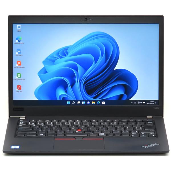 中古 ノートパソコン Lenovo ThinkPad T480s Windows11 Core i7 16GB NVMe SSD 512GB 14インチ | ThinkPad T