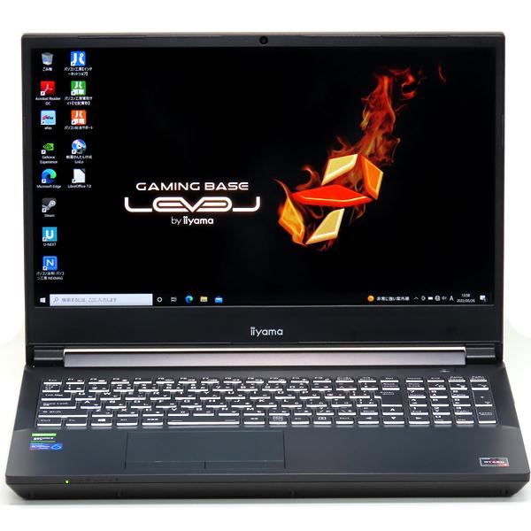 LEVEL∞ ゲーミングPC 中古 ノートパソコン iiyama LEVEL Ryzen 7 