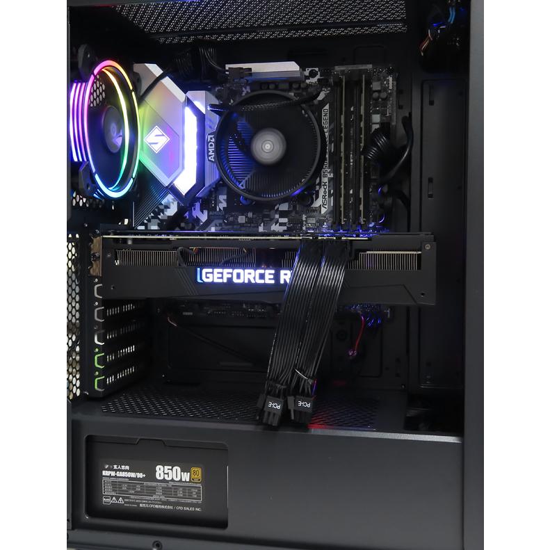 ゲーミングPC 中古 デスクトップパソコン 自作 Ryzen 5 5600X 32GB 