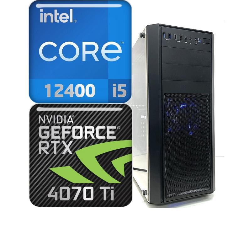 インテル（intel） ゲーミングPC Core i5 12400 RTX4070Ti 32GB 新品 