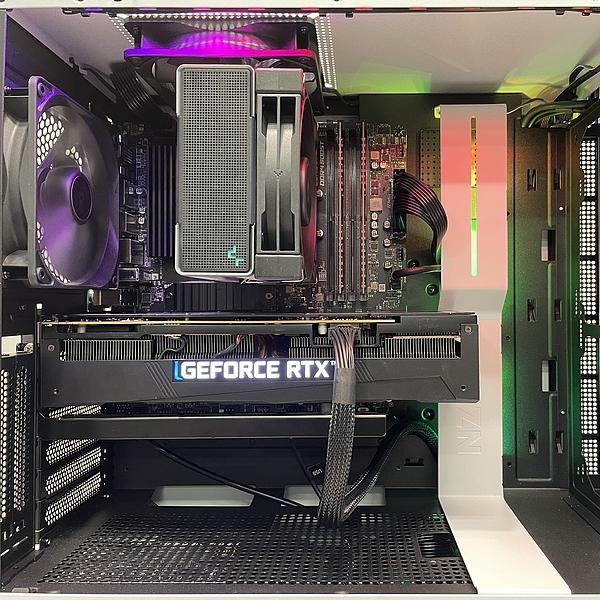 AMD ゲーミングPC RTX4080 Ryzen 7 5700X 32GB 新品SSD NVMe Gen4 1TB