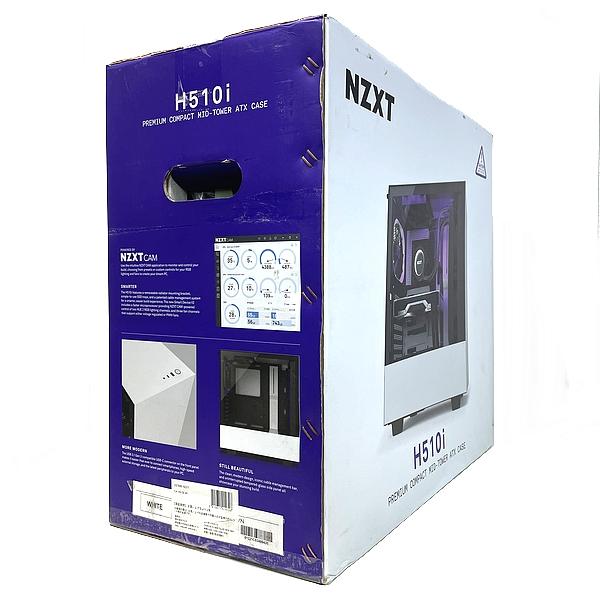 NZXT H510i White ミドルタワーPCケース 強化ガラス CA-H510I-W1 NZXT H510i White ミドルタワーPCケース 強化ガラス CA-H510I-W1