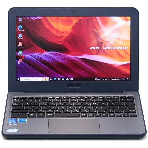 美品 中古 ノートパソコン Windows10 ASUS VivoBook W202NA 11.6インチ Celeron 1.1GHz 4GB eMMC 64GB | VivoBook