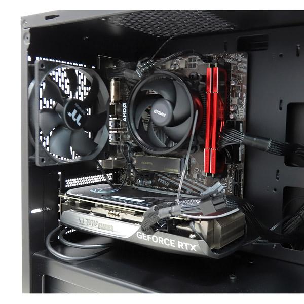 デスクトップPC AMD Ryzen 5600X 32GB NVMe 1TB AMD ゲーミングPC RTX 4070 Ryzen 5 5600X 32GB 新品SSD NVMe 1TB