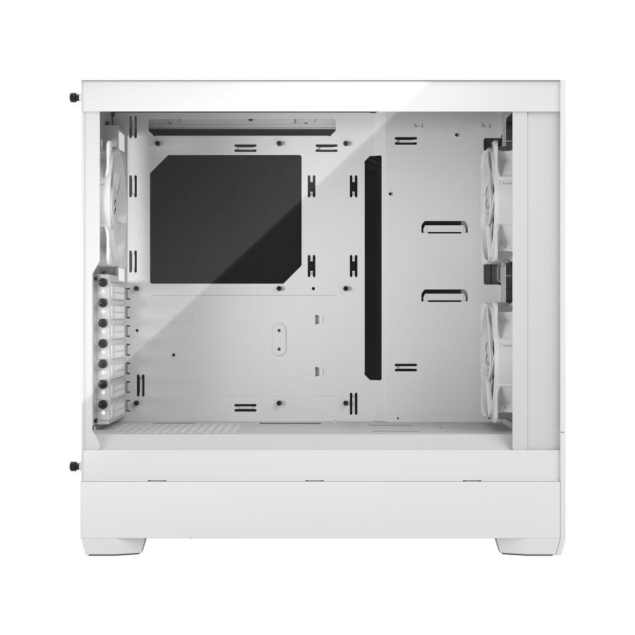 Fractal Design Pop Silent White TG Clear Tint ミドルタワー 強化ガラス 別売Type-Cポート搭載モデル | Fractal Design | 01
