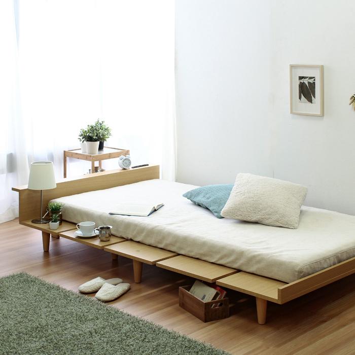 ベッドフレーム セミダブル ベット すのこベッド ベッドフレーム