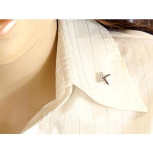 メンズ ピンブローチ ラペルピン ダイヤモンド イニシャル K ホワイトゴールドK18 タイタック タイピン タックピン ダイヤ 18金 スタッドボタン 送料無料 人気 メンズ ピンブローチ ラペルピン ダイヤモンド イニシャル スタッドボタン