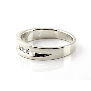 結婚指輪 ペアリング ペア キュービックジルコニア シルバー925 クロス SV925 結婚記念リング 2本セット カップル 男性用 送料無料 人気 セール saleの画像