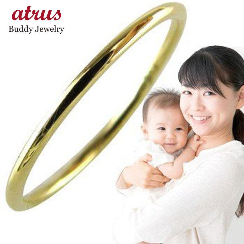 18金 リング レディース 華奢 指輪 ピンキーリング イエローゴールド 18k 重ね付け 普段使い ママ 出産祝い 育児 ママデビュー