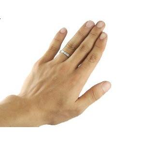 プラチナ 結婚指輪 ペアリング 2本セット ダイヤモンド 指輪 ペア pt900 ダイヤ ハーフエタニティ マリッジリング レディース メンズ 女性 男性 送料無料｜atrus｜03