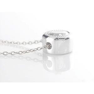 ネックレス ダイヤモンドネックレス 鑑定書付 ソリティア 一粒ダイヤVS 大粒ダイヤ0.50ct ソリティア ミル打ち ホワイトゴールドk18 人気 18金 セール SALE_1